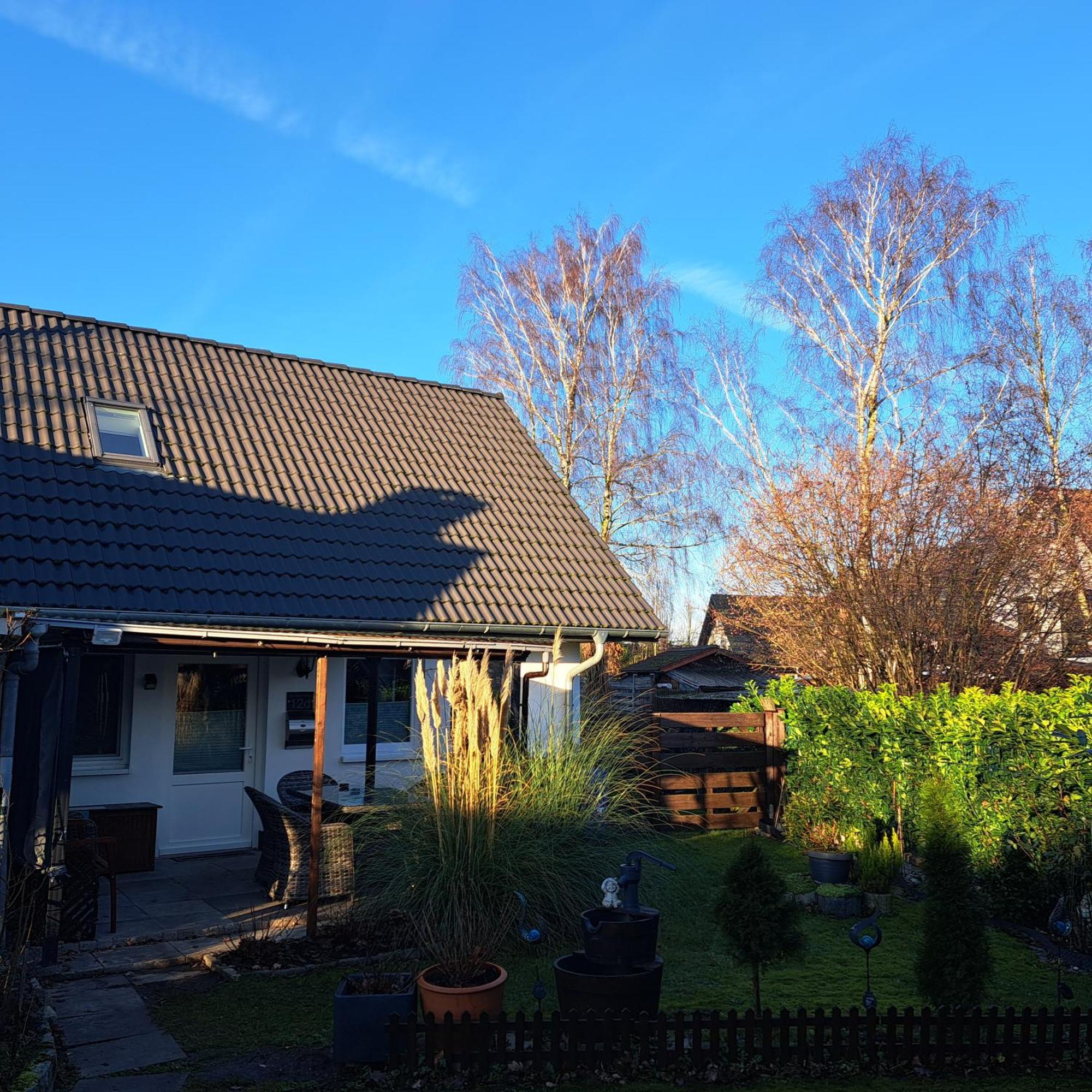 Seezeit, Ferienhaus Bis Zu 6 Personen, 500 Meter Zum Wasser, Mit Garten Hüde Buitenkant foto